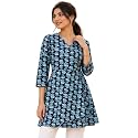 feranoid Women Cotton Angrakha Kurti