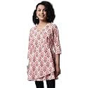 feranoid Women Cotton Angrakha Kurti