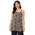 feranoid Womens Printed Sleeveless Short Kurti with