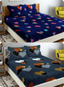 FERDIOM Microfiber Double Flat 144 TC Printed