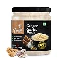 FERNS' Ginger Garlic Paste, 190g | Adrak Lahsun Paste| Fresh &amp; Pure Homemade Taste &amp; Quality | Thick &amp; Coarse for Cooking