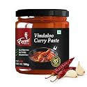 FERNS' Vindaloo Curry Paste Masala | Traditional Goan Recipe | Ready to Use | Perfect for Cooking | No Added Colour, Flavours | For Chicken, Meat, Vegetables | Masala Paste | 190 gms