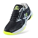 FEROC Kids Badminton Shoes, Lightweight, Durable Sole, Non-Marking, Grip Lightweight &amp; Durable Sole for Boys Girl