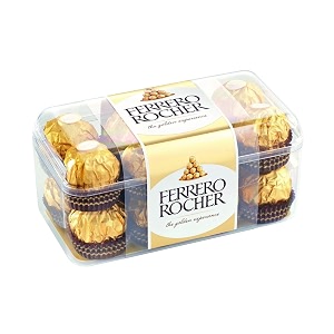 ferrero rocher 16 pieces - pack of 25