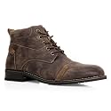 Ferro Aldo Men's Ankle Boots | Lace-Up Cap Toe Chukka Style Dress Boot | Casual Fashion for Work