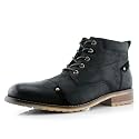 Ferro Aldo Men's Ankle Boots | Lace-Up Cap Toe Chukka Style Dress Boot | Casual Fashion for Work
