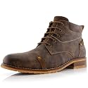 Ferro Aldo Men's Ankle Boots | Lace-Up Cap Toe Chukka Style Dress Boot | Casual Fashion for Work