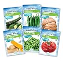 Ferry Morse Vegetable Seed Variety Pack - Non-GMO - 6 Pack - Ferry-Morse Exclusive