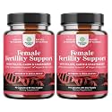 Fertility supplements for women with Inositol & Folic acid - Preconception vitamins for women for Hormone Balance with L-methylfolate, B12, Vitamin D3, Selenium, Zinc and CoQ10 - 90 Count (2 Pack)