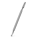 FERYES Professional Cuticle Pusher & Remover Tool - Stainless Steel Dual-Sided Nail Care Tool for Manicure & Pedicure - 5.2 Inch Salon & Home Use