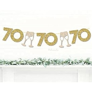 festiko70th birthday banner - happy 70th banner 70th birthday banner 70th birthday 70th birthday sign 70 amp fabulous banner glitter 70 garland