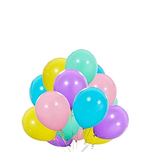 festiko mermaid theme happybirthday theme party100pcs latex balloons for decoration mermaid themes party favors for mens birthday decoration