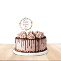 Festiko® Mother's Day Cake Topper, Mother's Day Decoration Supplies, Mother's Day Party Favors