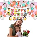 Festiko® Mother's Day Combo (26 Pcs), Mother's Day Decoration Supplies, Mother's Day Party Favors (Banner &amp; Balloons)