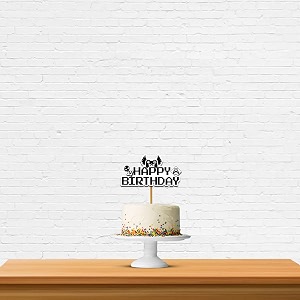 festiko video game happybirthday theme party cake decoration cake topper video games party favors for kids birthday decorationcake topper