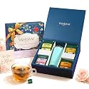VAHDAM Assorted Tea Gift Set for Mom with Cruise Tumbler (4 Varieties, 60 Tea Bags) | Eco-Friendly Tea Bags | Relaxing Tea Collection for Mom | Mother’s Day Gift