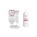 Fetal Doppler Fetal Heart Rate Monitor for Home and Clinic with Smart Noise Reduction Upgrade Version Rechargeable with Free Free Ultrasound Gell