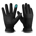 FEWTUR Waterproof Winter Gloves, Cotton Padded, Warm and Comfortable Fit
