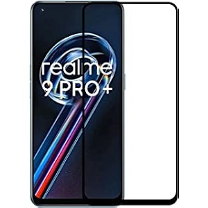 glaze accessorie tempered glass screen protector compatible for realme 9  9 pro  6  6 pro edge to edge coverage and with easy installation kit