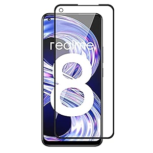 glaze accessories edge to edge shatterproof tempered glass screen for realme 88 pro