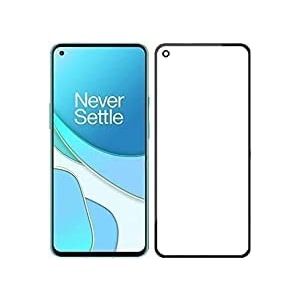 glaze accessories edge to edge shatterproof tempered glass screen for oneplus nord 2  nord ce 2