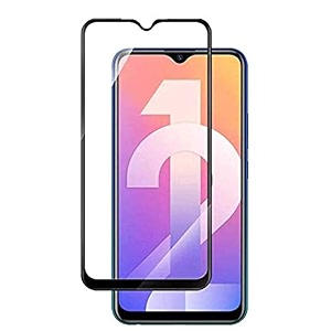 glaze accessories edge to edge shatterproof tempered glass screen for vivo y12  y15  y17