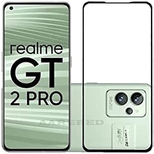 glaze accessories edge to edge shatterproof tempered glass screen for realme gt2455454 pro