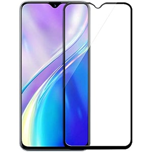 glaze accessories edge to edge shatterproof tempered glass screen for realme xt  x2