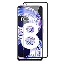 Glaze Accessories Edge To Edge [Shatterproof] Tempered Glass Screen For Realme 8/8 Pro