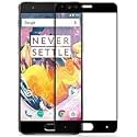 Glaze Accessories tempered Glass Screen Protector Compatible For OnePlus 3 | 3T | 5 with Edge to Edge Full Screen Boarder Coverage and with Easy Installation Kit
