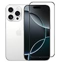 Glaze Accessories tempered Glass Screen Protector Compatible For iPhone 16 Pro Max Edge To Edge Coverage and with Easy Installation Kit