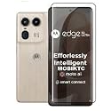 Glaze Accessories Tempered Glass Screen Protector Compatible For MOTOROLA Edge 50 Ultra (UV) with Edge to Edge Coverage and with Easy Installation Kit