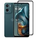 Glaze Accessories Tempered Glass Screen Protector Compatible For MOTOROLA G64 with Edge to Edge Coverage and with Easy Installation Kit