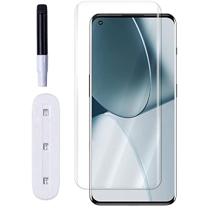 tempered glass screen protector compatible for mi redmi note 13 pro  13 pro plus uv with edge to edge full screen boarder coverage and with easy installation kit