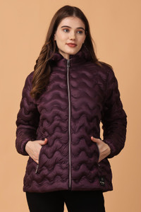 feyona women solid bomber jacket