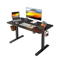 FEZIBO Electric Standing Desk Height Adjustable, 40 x 24 Inches Sit Stand up Desk, Home Office Computer Desk Rising Memory Presets (Black)