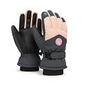 FF Advance 3 Fingers Touch Screen Unisex Woolen Gloves, Thermal Hand Gloves For Men & Women, Wollen Knitted Winter Gloves for Driving, Texting & Outdoor Activities - Black