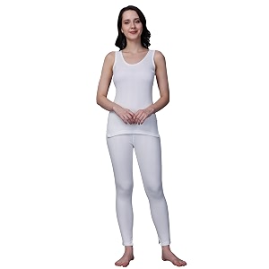 ff ultra soft long johns thermal innerwear set winterwear camisole and lower set for women