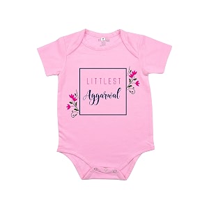 fflirtygo baby wear cotton infants jumpsuit  rompers half sleeves  onesie  body suit  sleepsuit multi-color romper for boys and girls surname aggarwal color pink and blue