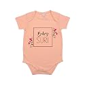 Fflirtygo Baby Wear Cotton Jumpsuit/Body Suit Multi-Color Romper for Boys and Girls Surname Suri Color Peach and Brown and Green