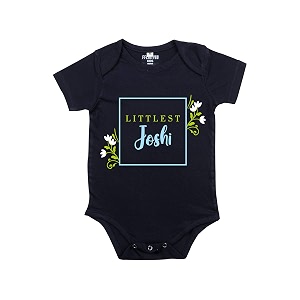 fflirtygo baby wear cotton jumpsuit  rompers half sleeves  infants onesie  body suit multi-color romper for boys and girls surname joshi color blue and white and green