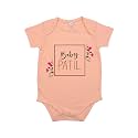 Fflirtygo Baby Wear Cotton Rompers Half Sleeves/Infants Onesies/Jumpsuit/Body Suit Multi-Color Romper for Boys and Girls Surname Patil Color Brown and Green