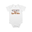 Fflirtygo Chachu Ke Jigar Ka Tukda Printed Romper Baby Wear Cotton Infants Half sleeve romper/bodysuit White Color for Boys and Girls