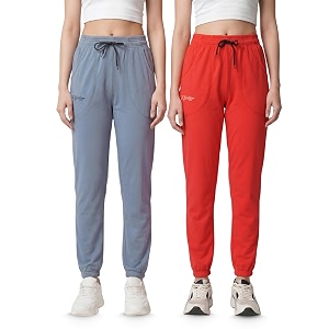 Fflirtygo Cotton Solid Joggers Track Pant Solid