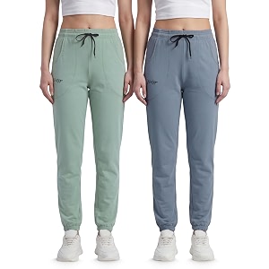 Fflirtygo Cotton Solid Joggers Track Pant Solid