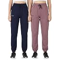 Fflirtygo Cotton Solid JoggersTrack PantSolid PajamaLeggings 100