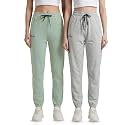Fflirtygo Cotton Solid JoggersTrack PantSolid PajamaLeggings 100