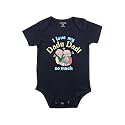 Fflirtygo I Love My Dadu Dadi So Much Romper Baby Wear Cotton Infants sleepsuit//kids dress Dress Navy Blue Color for Boys and Girls