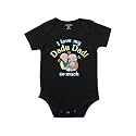 Fflirtygo I Love My Dadu Dadi So Much Romper Baby Wear Cotton Infants sleepsuit/Onesize/kids dress Dress Black Color for Boys and Girls