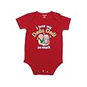 Fflirtygo I Love My Dadu Dadi So Much Romper Baby Wear Cotton Infants sleepsuit//kids dress Dress Red Color for Boys and Girls